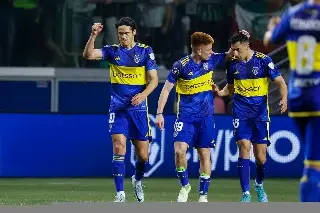 Cavani lleva a Boca Juniors al subliderato de grupo en la Copa Sudamericana