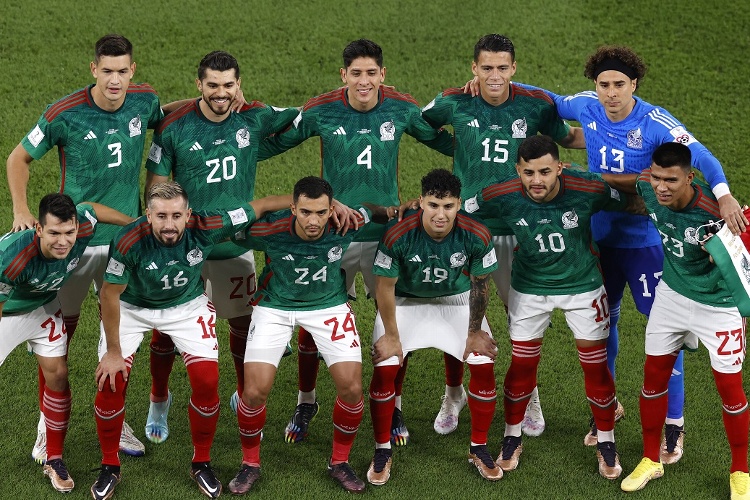 Esta es la alineación de México para enfrentar a Arabia Saudita 