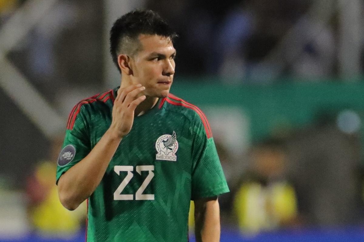 Hirving Lozano es baja de la Selección Mexicana 
