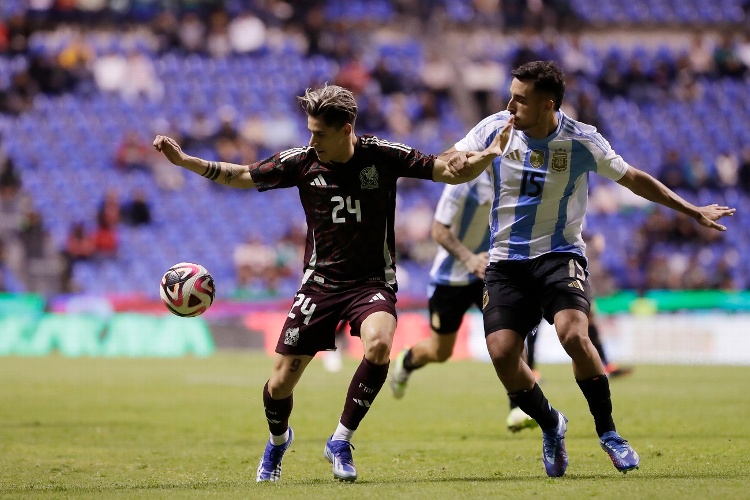 La Selección Mexicana golea a Argentina en Puebla 