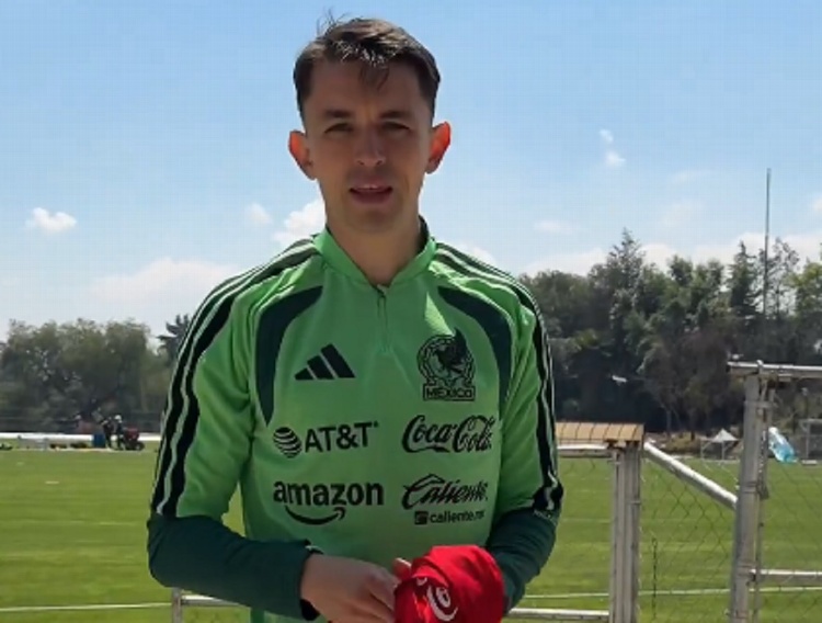 ¡El Maguito está listo! Álvaro Fidalgo ya entrena con la Selección Mexicana (VIDEO)