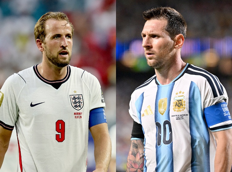 ¡Todo listo! Estas son las alineaciones para el Argentina vs Inglaterra